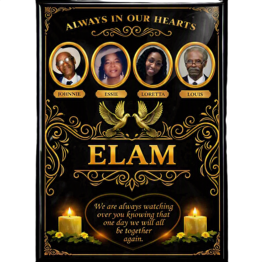 Memorial Plaques (Customizable)